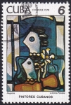 Stamps Cuba -  Mujeres, Amelia Peláez