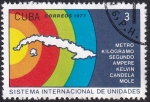 Sellos de America - Cuba -  Sistema internacional de unidades
