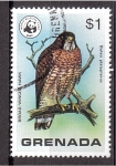 Stamps Grenada -  WWF- Aves salvajes de Grenada