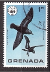 Stamps Grenada -  WWF- Aves salvajes de Grenada