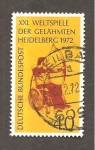 Stamps Germany -  INTERCAMBIO