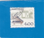 Stamps : Europe : Portugal :  ESCRITURA MANUAL-COMPUTADORA