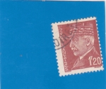 Stamps : Europe : France :  GRAL PETEN