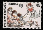 Sellos del Mundo : Europa : Andorra : EUROPA - CEPT - Juegos Infantiles