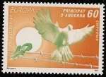 Sellos de Europa - Andorra -  EUROPA - Paz y Libertad