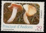 Stamps Andorra -  Micología - Hygrophorus