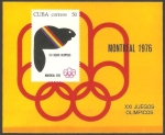 Stamps Cuba -  XXI juegos olimpicos montreal 76, simbolo de los juegos