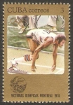 Stamps Cuba -  victorias olimpicas en montreal 76, salida
