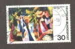 Stamps Germany -  INTERCAMBIO