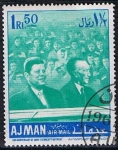 Stamps United Arab Emirates -  John F. Kennedy