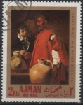 Stamps United Arab Emirates -  Pintura de Velazquez