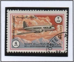 Stamps Afghanistan -  Ilyushin IL-12
