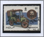 Stamps Afghanistan -  Rene Panhard (1841-1908)
