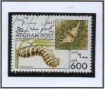 Stamps Afghanistan -  Paliliomachaon