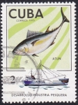 Sellos de America - Cuba -  Desarrollo industria pesquera