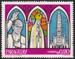 Stamps Paraguay -  Papa Pablo VI en Fátima