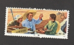 Stamps China -  Enseñanzas de Mao sobre la produccion agricola