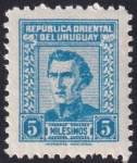 Stamps Uruguay -  General José Artigas