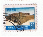 Stamps Peru -  Pro Chan Chan  impuesto de ley