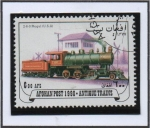 Stamps Afghanistan -  2-6-0 Mogul USA