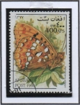 Stamps Afghanistan -  Fabriciana adippe