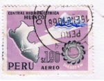 Stamps : America : Peru :  Central Hidroeléctrica Huinco