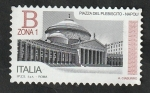 Stamps Italy -  3679 - Plaza del Plebiscito, Nápoles