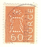Stamps : Europe : Norway :  nudo