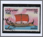 Stamps Afghanistan -  Barcos Antiguos : Grecia birerne