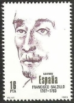 Stamps : Europe : Spain :  2705 - Francisco Salzillo