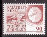 Stamps : Europe : Greenland :  50 aniv. telecomunicaciones