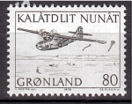 Stamps : Europe : Greenland :  Transporte de correo en Groelamdia