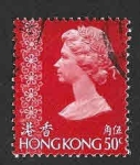 Stamps Hong Kong -  281 - Reina Isabel II de Inglaterra
