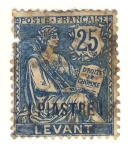 Stamps France -  Mouchon (Levant)