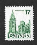 Stamps Canada -  790 - Parlamento de Ottawa