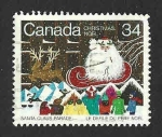 Stamps Canada -  1067 - Pintura de Barbara Carroll