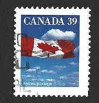 Stamps Canada -  1166 - Bandera de Canadá