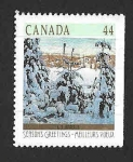 Sellos del Mundo : America : Canad : 1257 - Paisajes de Invierno