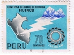Sellos de America - Per� -  Central Hidroeléctrica Huinco