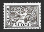 Sellos de Europa - Finlandia -  305 - Leñador