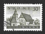 Stamps Finland -  336 - Iglesia de Lammi