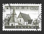 Sellos de Europa - Finlandia -  407 - Iglesia de Lammi