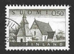 Stamps Finland -  407 - Iglesia de Lammi