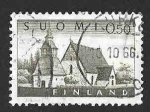 Stamps Finland -  407 - Iglesia de Lammi