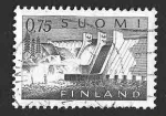 Sellos de Europa - Finlandia -  409 - Central Eléctrica Pyhakoski