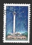 Sellos de Europa - Finlandia -  461 - Acuario-Planetario de Tampere