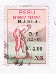 Stamps Peru -  Reforma Agraria