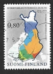 Stamps : Europe : Finland :  585 - Centenario de la Sociedad de Lengua Finlandesa