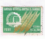 Stamps Peru -  Campaña Mundial contra el hambre