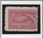 Stamps Albania -  Puente at Beral